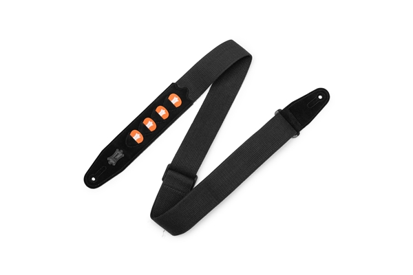LEVY'S MC2PH-BLK TRACOLLA CON PORTA PLETTRI IN COTONE BLACK 2