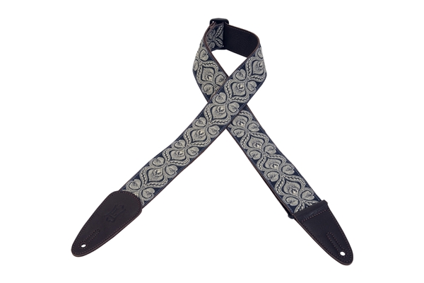 LEVY'S MGJ-001 TRACOLLA IN JACQUARD BLUE & WHITE 2