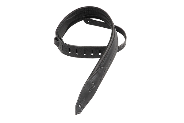 LEVY'S MSS80-BLK TRACOLLA IN PELLE CONCIATA AL VEGETALE BLACK STRIPE2