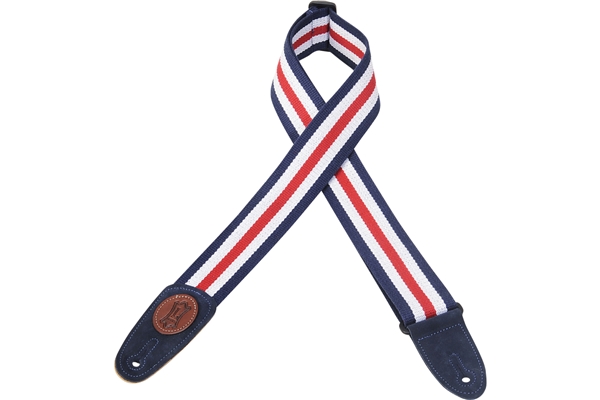 LEVY'S MSSC8-RWB TRACOLLA IN COTONE RED, WHITE & BLUE 2