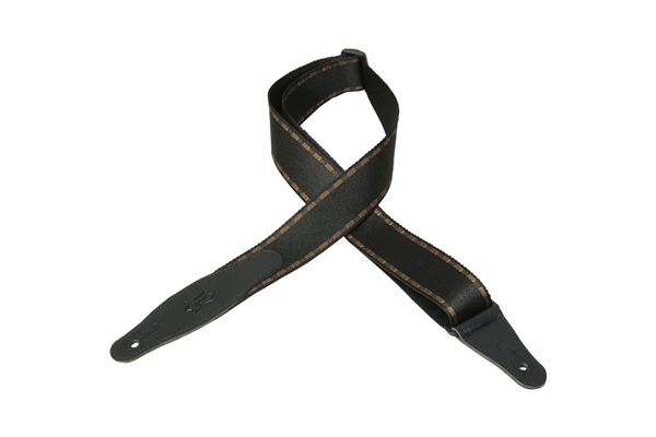 LEVY'S MSSW80-003 TRACOLLA IN TESSUTO DECORATA BROWN & BLACK 2