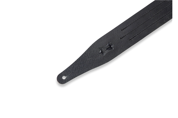 LEVY'S MV217TS-BLK_BLK TRACOLLA IN PELLE CONCIATA AL VEGETALE CON CUCITURE BLACK 2