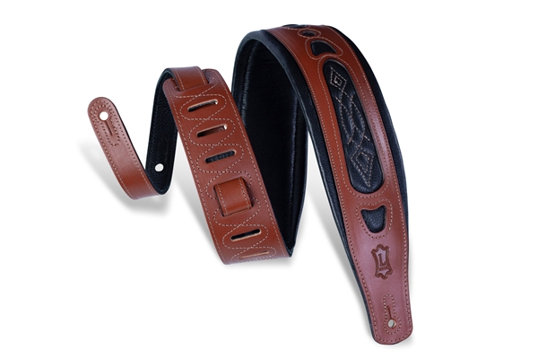LEVY'S PM31-WAL TRACOLLA IN PELLE CONCIATA AL VEGETALE WALNUT EMBROIDERED 3
