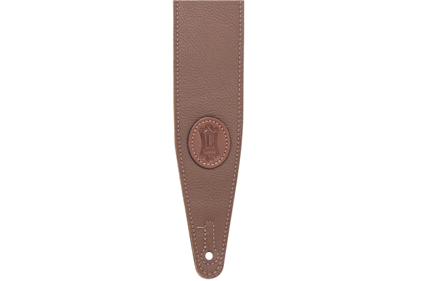 LEVY'S MGS317ST-BRN-GRN TRACOLLA IN PELLE CON RETRO IN PELLE SCAMOSCIATA BROWN & GREEN 2 1/2