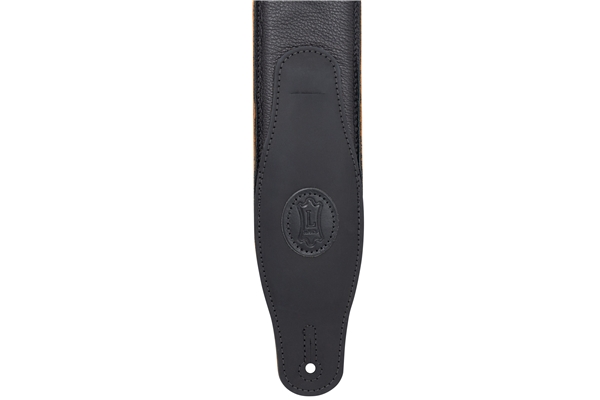 LEVY'S MGS83CS-BLK-HNY TRACOLLA IN PELLE IMBOTTITA CON RETRO IN PELLE SCAMOSCIATA BLACK & HONEY 3
