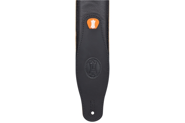LEVY'S MGS83CS-BLK-HNY TRACOLLA IN PELLE IMBOTTITA CON RETRO IN PELLE SCAMOSCIATA BLACK & HONEY 3
