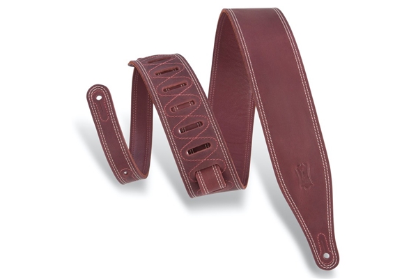 LEVY'S M17BDS-BRG TRACOLLA IN PELLE BURGUNDY 2 1/2