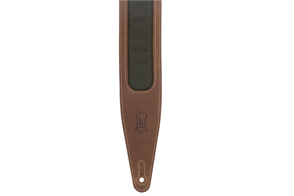 LEVY'S M317TRI-BRN-GRN TRACOLLA IN PELLE CRAZY HORSE BROWN GREEN 2 1/2