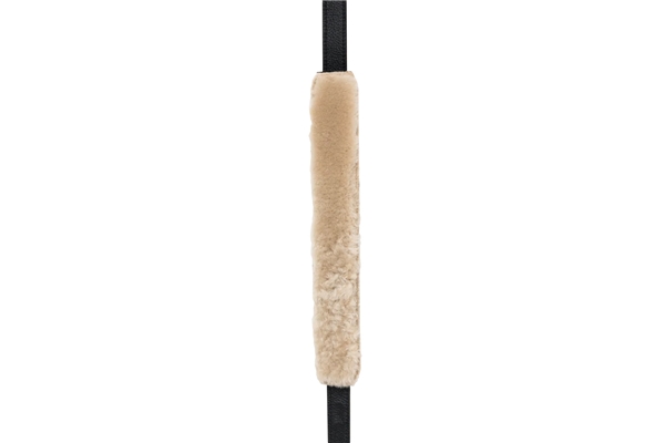 LEVY'S M11BGVDX-BLK TRACOLLA IN PELLE GOFFRATA E RETRO IN PECORA BLACK 2