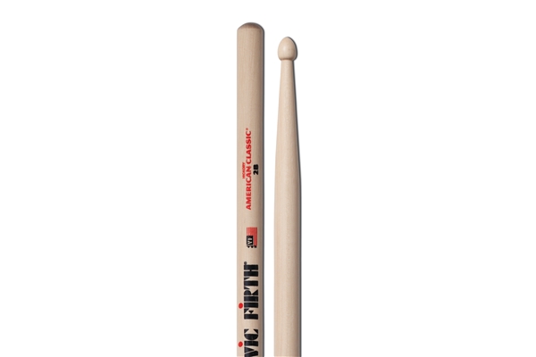 VIC FIRTH 2B - BACCHETTE AMERICAN CLASSIC