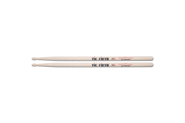 VIC FIRTH 5APG - BACCHETTE AMERICAN CLASSIC CON PUNTA IN LEGNO PUREGRIT
