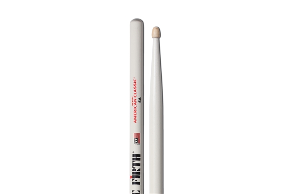 VIC FIRTH 5AW - BACCHETTE AMERICAN CLASSIC WHITE