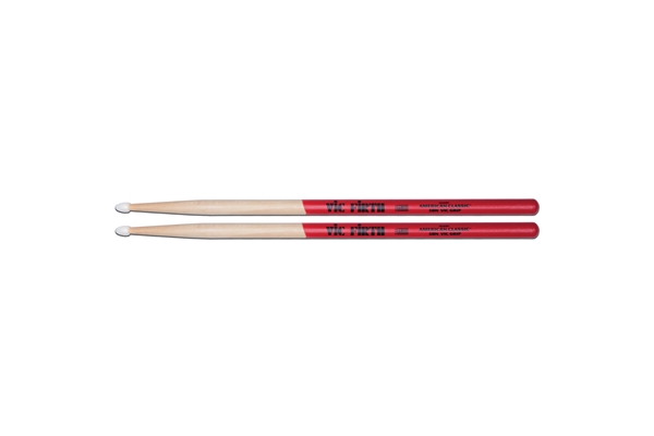 VIC FIRTH 5BNVG - BACCHETTE AMERICAN CLASSIC CON PUNTA IN NYLON E VIC GRIP