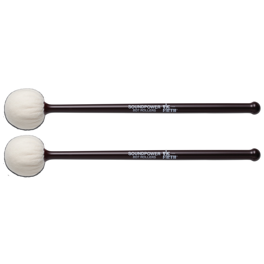 VIC FIRTH BD7 - SOUNDPOWER BD ROLLERS