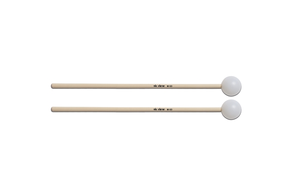 VIC FIRTH M63 - CORPSMASTER KEYBOARD MALLETS SERIES - MEDIUM/POLY