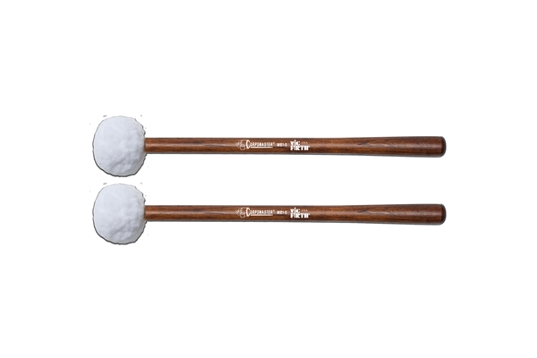 VIC FIRTH MB1S - CORPSMASTER BASS MALLETS SMALL