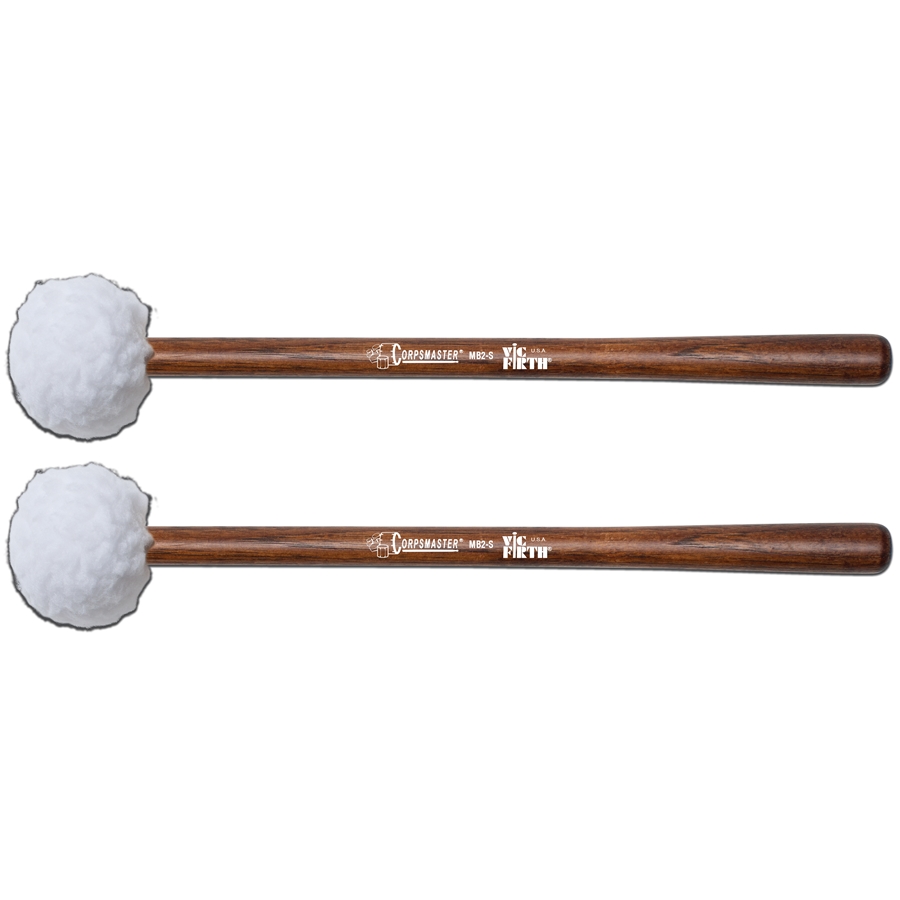 VIC FIRTH MB2S - CORPSMASTER BASS MALLETS MEDIUM