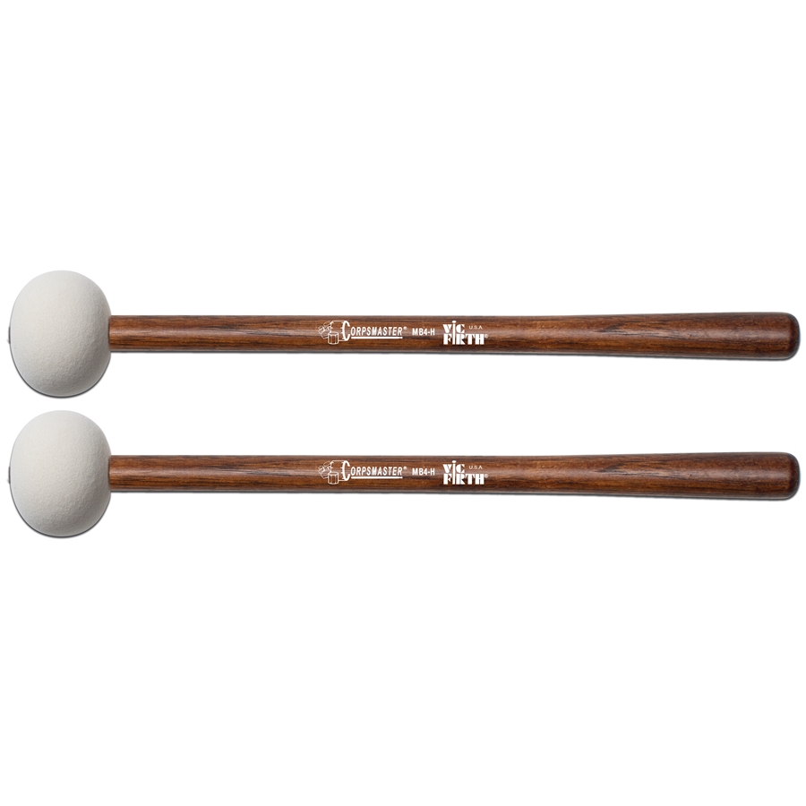 VIC FIRTH MB4H - CORPSMASTER BASS MALLETS X-LARGE