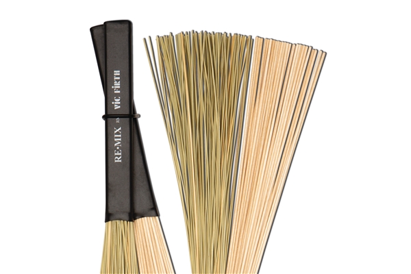 VIC FIRTH RMP - SPAZZOLE RE•MIX 2-PAIA COMBO PACK
