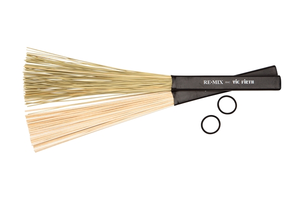 VIC FIRTH RMP - SPAZZOLE RE•MIX 2-PAIA COMBO PACK