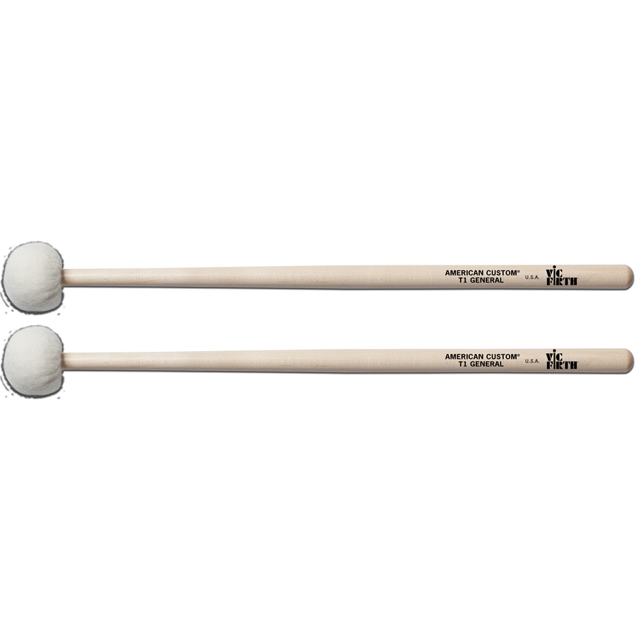 VIC FIRTH T1 - AMERICAN CUSTOM TIMPANI MALLETS GENERAL