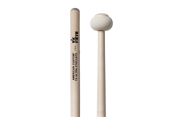 VIC FIRTH T4 - AMERICAN CUSTOM TIMPANI MALLETS ULTRA STACCATO