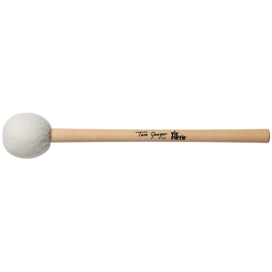 VIC FIRTH TG01 - SYMPHONIC COLLECTION BASS DRUM MALLETS SIGNATURE TOM GAUGER GENERAL