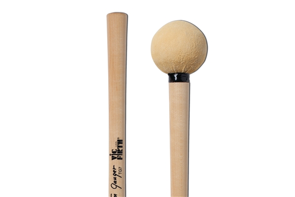 VIC FIRTH TG07 - SYMPHONIC COLLECTION BASS DRUM MALLETS SIGNATURE TOM GAUGER ULTRE STACCATO