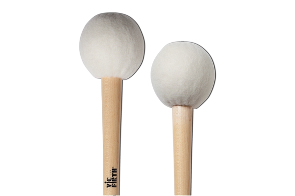 VIC FIRTH TG26 - SYMPHONIC COLLECTION BASS DRUM MALLETS SIGNATURE TOM GAUGER DOUBLE END