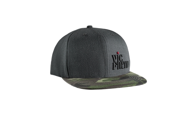 VIC FIRTH VAHC0022 - GRAY CAMO 6 P SNAPBACK HAT
