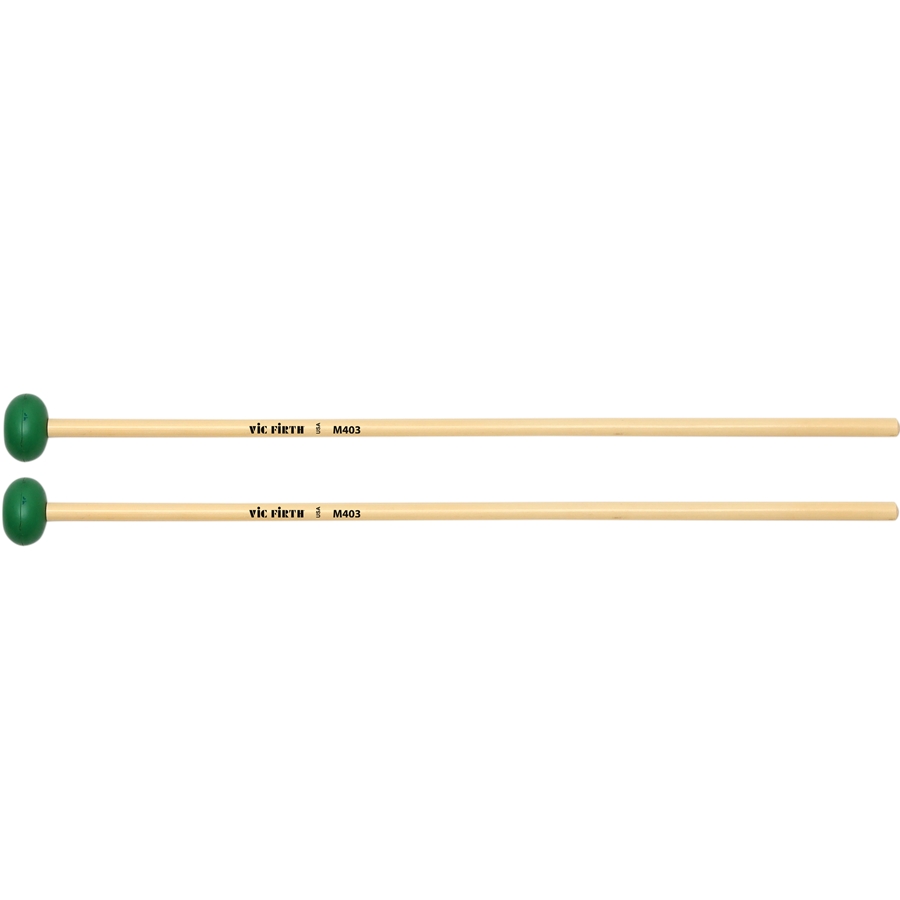 VIC FIRTH M403 - ARTICULATE SERIES MALLET - MEDIUM RUBBER OVAL