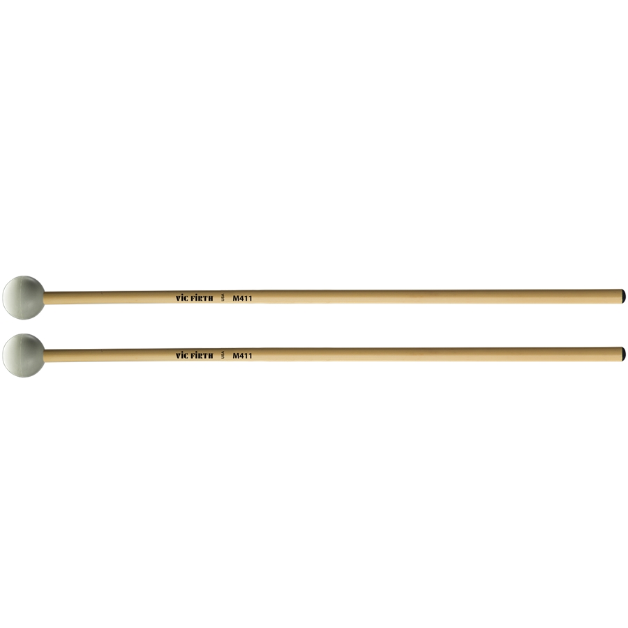 VIC FIRTH M411 - ARTICULATE SERIES MALLET - HARD RUBBER ROUND