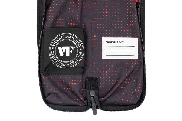 VIC FIRTH VXSB00101 ESSENTIAL STICK BAG RED DOT