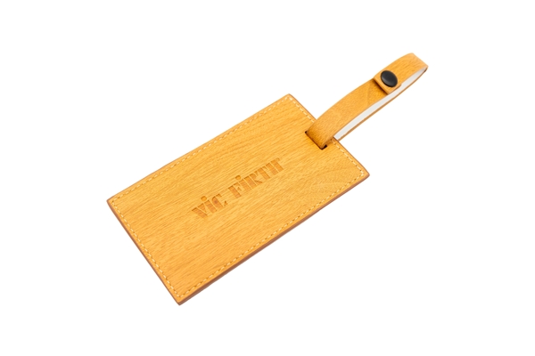 VIC FIRTH VXOT0131 WOODGRAIN LUGGAGE TAG