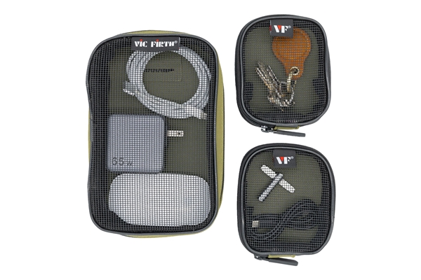VIC FIRTH PVF VIC FIRTH ACCESSORY POUCH SET 3PC