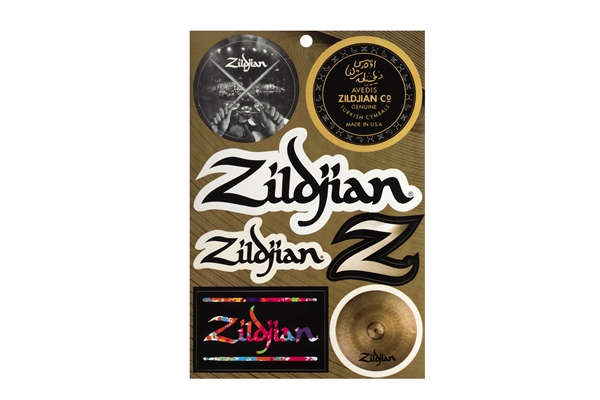 ZILDJAN ZSTSHEET - ZILDJIAN VINYL STICKER SHEET