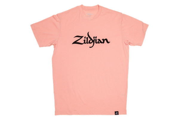 ZILDJAN ZATS0044 - SHELL PINK LOGO TEE - XL