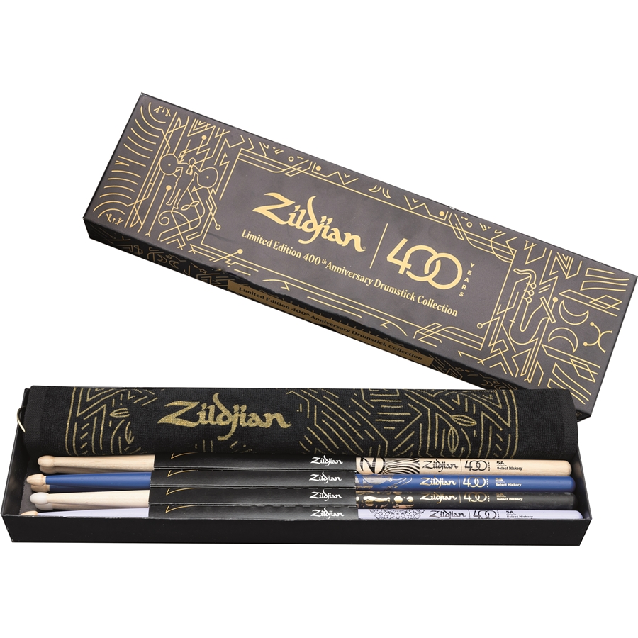 ZILDJAN LIMITED EDITION 400TH ANNIVERSARY DRUMSTICK BUNDLE