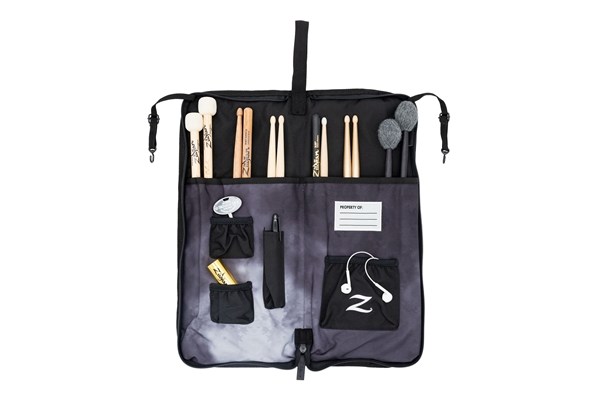 ZILDJAN ZXBP00102 STUDENT BACKPACK STICK BAG BLK/RCL