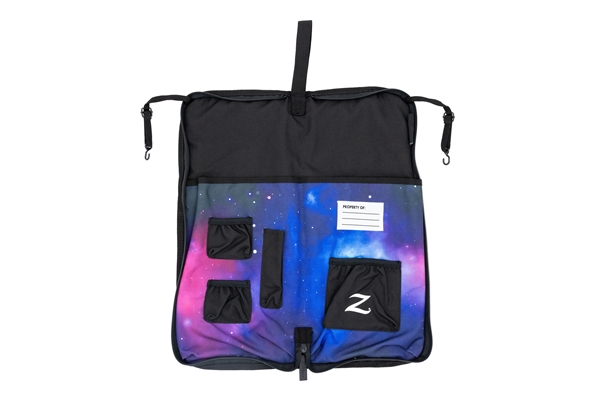 ZILDJAN ZXBP00302 STUDENT BACKPACK STICK BAG PUR/GLX