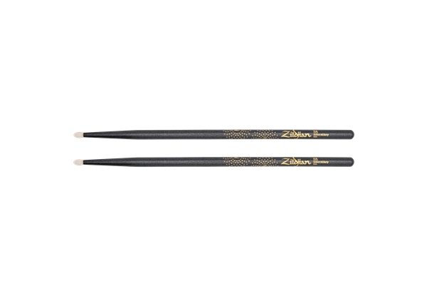 ZILDJAN Z CUSTOM LE DRUMSTICK COLLECTION 5A BLACK CHROMA, NYLON TIP