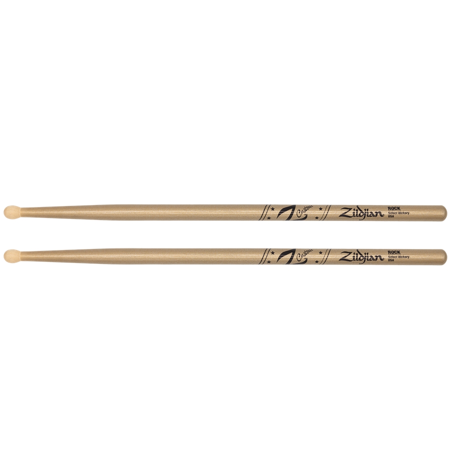 ZILDJAN Z CUSTOM LE DRUMSTICK COLLECTION ROCK GOLD CHROMA, WOOD TIP