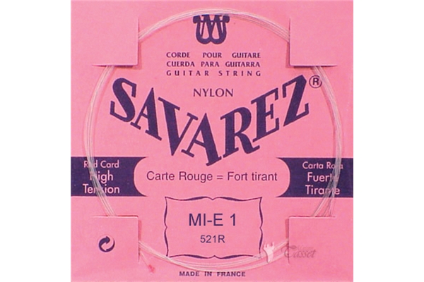 SAVAREZ 521R CORDA SINGOLA MI-E-1 CHITARRA CLASSICA
