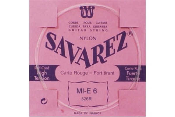 SAVAREZ 526R CORDA SINGOLA MI-E-6 CHITARRA CLASSICA