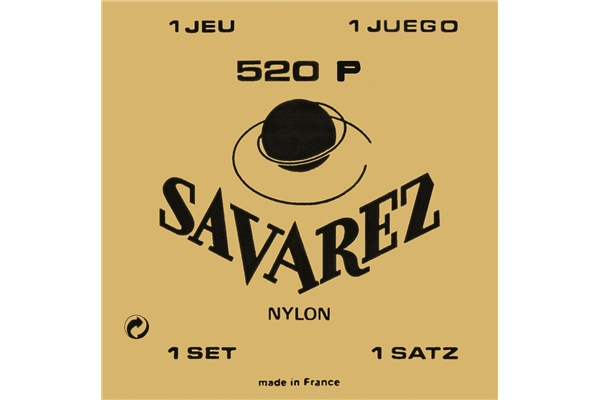 SAVAREZ 520P SET CON ALTI AVVOLTI IN PLASTICA CHITARRA CLASSICA