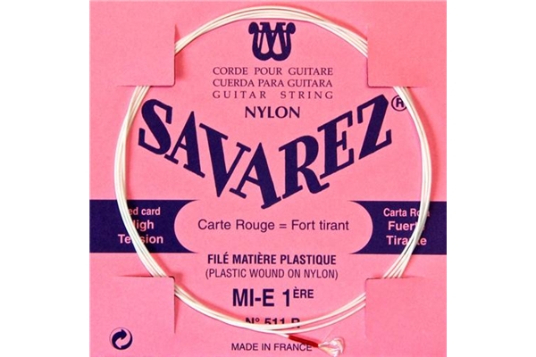 SAVAREZ 511R CORDA SINGOLA MI-E-1 CHITARRA CLASSICA