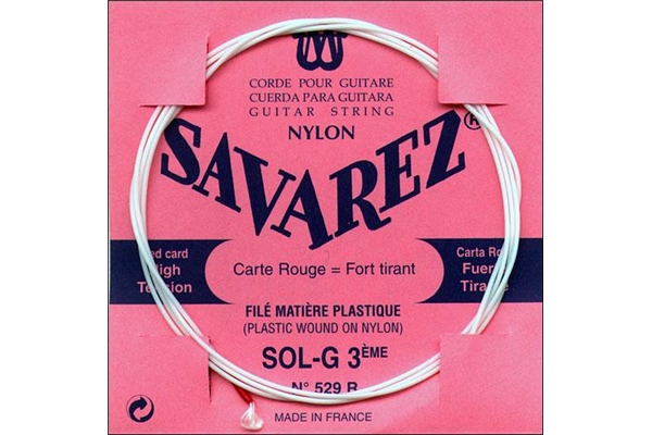 SAVAREZ 529R CORDA SINGOLA SOL-G-3 CHITARRA CLASSICA