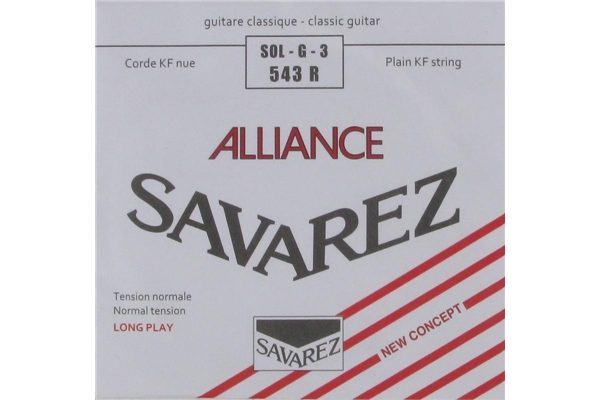 SAVAREZ 543R CORDA SINGOLA SOL-G-3 CHITARRA CLASSICA