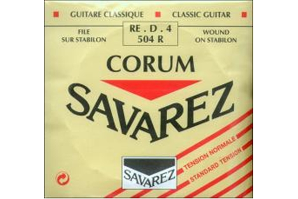 SAVAREZ 504R CORDA SINGOLA RE-D-4 CHITARRA CLASSICA
