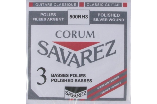 SAVAREZ 500RH3 SET 3 BASSI CORUM POLISH